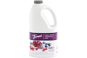 Torani Real Fruit Smoothie Blueberry Pomegranate Mix 64oz