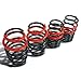 Spec-D Tuning CL-CV06SIBK-SD Honda Civic Si Ex Dx Lx Spec D Black Lowering Springs