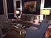 Clear Glass Narrow Console Table Behind Couch Table Narrow Entryway Table(43.3x13.8x29.5 inch)