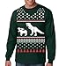 T-Rex Attack Ugly Sweater LONG SLEEVE Shirt Funny Christmas Shirt Dino