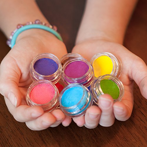 Professional Face Painting Kit with Resealable Jars for Parties (12