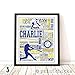 Baseball Personalized Print - PrintChicks Wall Art Decor Poster Team Gift. SHIPS 1-2 DAYS, ARRIVES BEFORE CHRISTMAS!