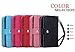 Dreams Mall(TM)New Arrival 2 in 1 Premium PU Leather Wallet Purse Case Protection for Samsung Galaxy S6 with Stand Flip Cover and Strap-Black