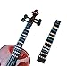 FineFun Violin Finger Guide/Fingerboard Sticker Fret guide Label Finger Chart For Size 4/4,3/4,2/1,4/1,8/1,10/1 (1/4)