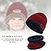VBIGER Kids Winter Hat and Scarf Set 2-Pieces Warm Knit Beanie Cap and Scarf