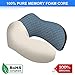 THEMONG YFO Updated 100% Pure Memory Foam Travel Pillow, Luxury Leather Neck Pillow with 3D Eye Mask, Earplugs, and Portable Bag, Comfortable 360 Degree Head Support Travel Pillows for Airplanes