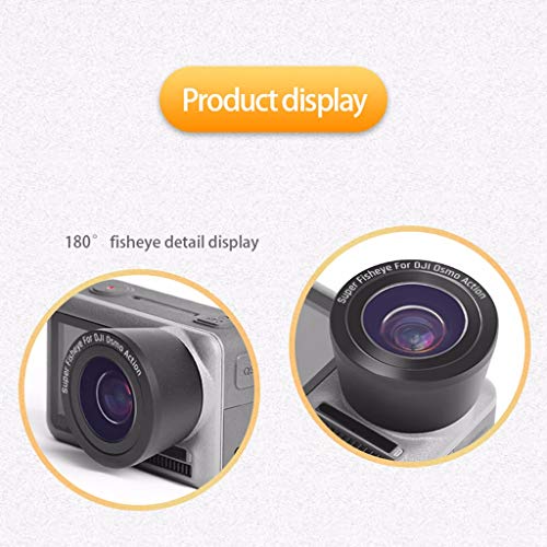 Sodoop Portable Portable Macro Lens Macro HD for DJI OSMO Action 4K Camera,Anti-Shake Waterproof Anti-Fingerprint,AGC Material in Japan