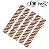 AIYUE Pack of 100 Tire Repair Strings, Tire Repair Strings Rubber Strips,Tire Repair Plugs(100mm x 6mm) for Cars