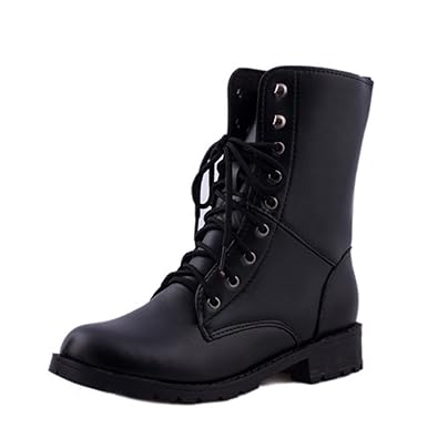 lace up military boots womens