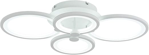Madem 4 Led Ring Ceiling Lamp Modern Recessed Lamp Home