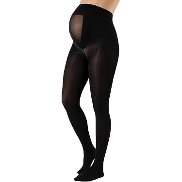 thumbnail image 2 of Gabriella Maternity Tights – 40 Denier, Semi Opaque, Breathable, Sizes S-M-L, Colors Beige/Black/Nude 2 of 5