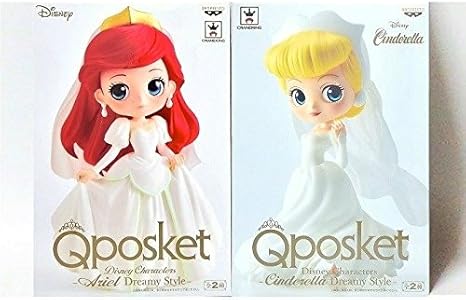 Amazon Co Jp Qposket Q Posket Disney Characters Dreamy Style アリエル シンデレラ 特別カラー ホワイト ドレス キューポスケット ドリーミースタイル ホビー 通販