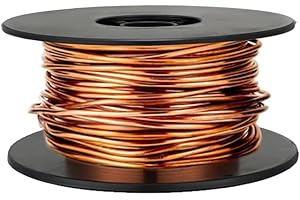 ICHENBAO 20 Gauge/ 0.8 mm Dead Soft Copper Wire for Jewelry Making, 32 m /105 Feet, 5 oz, Beading Craft Wire Bare Pure Copper Wire