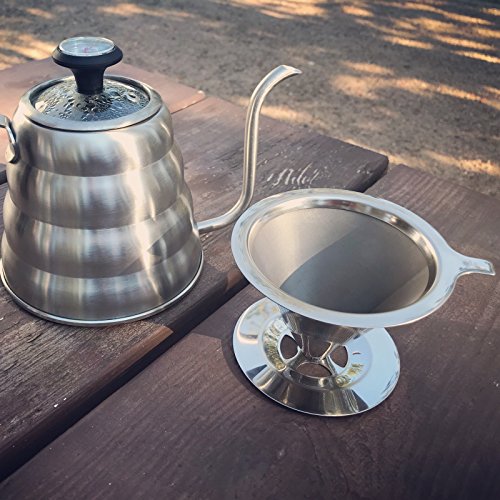 Algopix Similar Product 12 - Stainless Steel Pour Over Coffee