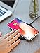 QI Wireless Charger for iPhone x/iPhone 8/iPhone 8 Plus, Qi Certified Ekoson Wireless Charging Pad with Anti-Slip Fabric Base for Samsung Galaxy S9 / S9+, Note 8 / S8