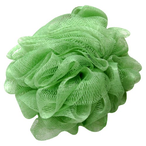 Earth Therapeutics Hydro Body Sponge, with Hand Strap, Light Green (Pack of 12)