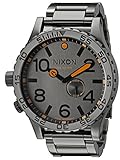 Nixon Men's A0571235 51-30 Tide Analog Display Swi SS Quartz Grey Watch