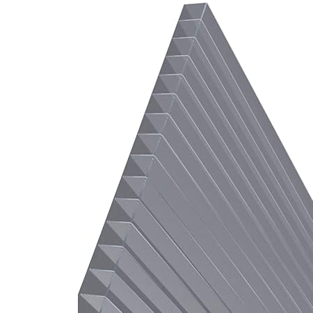 5 Stück Hohlkammerstegplatten 121x60,5cm 6mm Lexan(TM) Thermoclear(TM) Made in Austria von As-S