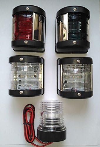 Marine Boat Yacht LED Starboard/Port/Masthead/Stern/360 Navigation Light One Set