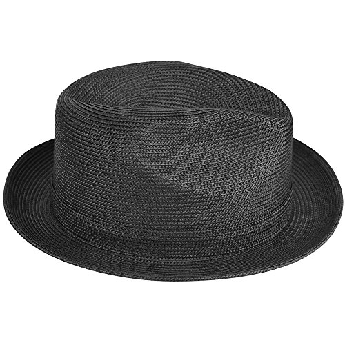 Bailey of Hollywood Men's Tate Fedora, Black, Small