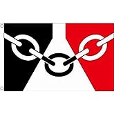 AZ FLAG - Black Country Flag - 3x5 Ft - 100D Polyester Black Country Banner with Two Metal Grommets - Fade Resistant - Vivid Colors - 3' x 5' Feet - 150x90 Cm
