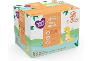 CARTREP Shea Butter Baby Wipes, 900 Count - Free From Phenoxyethanol, Parabens, Phthalates, And Alcohol - Enriched With Soothing Shea Butter - Ultra Soft - Gentle On Skin - Hypoallergenic And pH Balanced
