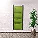 Jeffergrill 4 Pocket Vertical Greening Hanging Wall Outdoor Garden Grow Plant Bags Planter Planter Vertical Garden Hanging Pocket (70 x 30cm)thumb 2