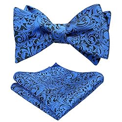 Alizeal Men's Adjustable Length Self Tied Bow Ties