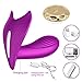 Wearable G Spot Vibrator Butterfly Vibrator Warm Up 10 Vibration Modes Rechargeable Wireless Remote Control Waterproof Clitoris Stimulator Sex Toys for Women and Couples