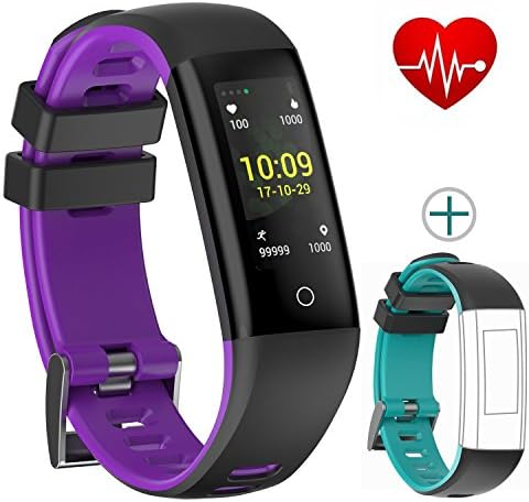 Bloranda Fitness Tracker Activity Tracker Watch Colorful UI Touch Screen with Sleep Monitor IP67 Waterproof Bracelet Wristband for iOS/Android