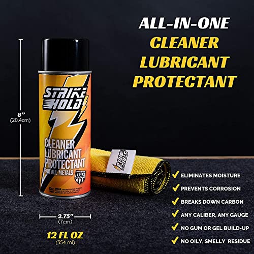 Strike Hold 12oz CLP Gun Oil Gun Cleaning Solvent CLP Gun Cleaner