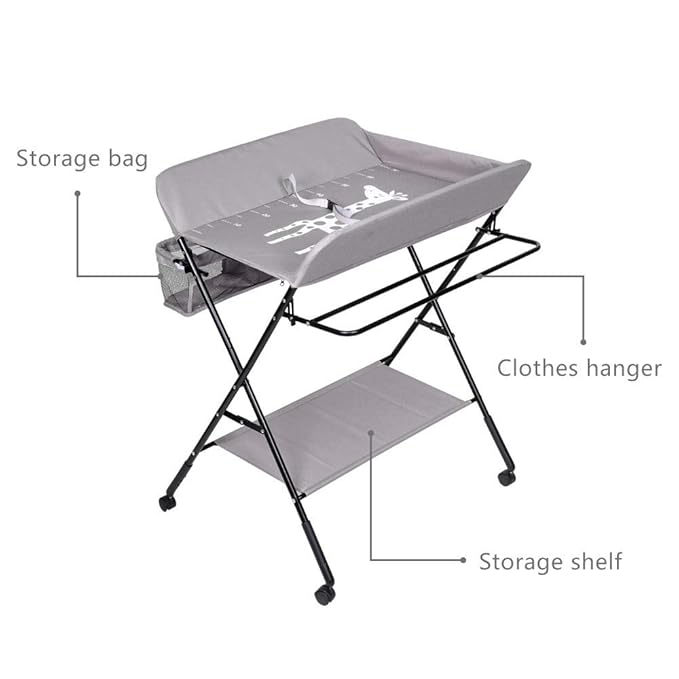 mobile baby changing unit