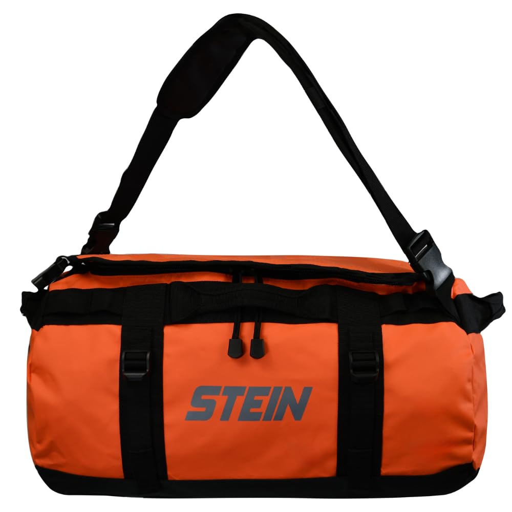 Heavy Duty Kit Bag 40L Orange – PVC Tarpaulin Water-Repellent Holdall for Professional Work & Travel – STEIN Metro