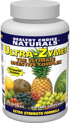 Ultrazymes-Ultimate Digestive Enzyme Complex/ 60 Capsules