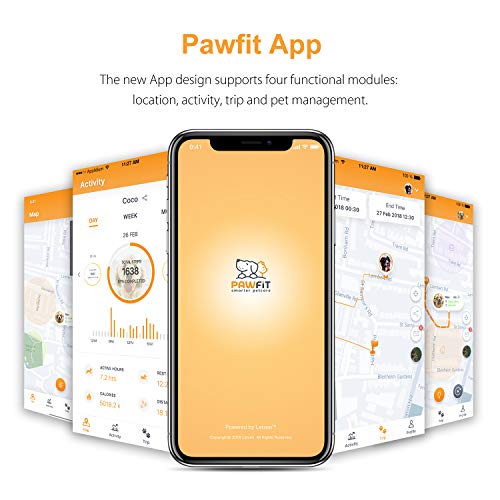 Pet GPS Tracker and Activity Monitor, Pawfit Ultra Lightweight
