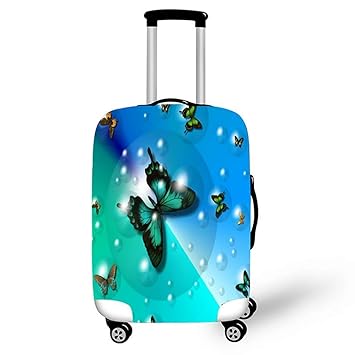 YM& 3D Viajar Moda Estiramiento elástico Funda de Equipaje ...