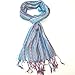 LOVARZI Women's Beautiful Turquoise Blue Scarf - Fashion scarves for girls