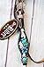 PRORIDER Horse Tack Bridle Western Leather Headstall Turquoise Equine 80193HBthumb 1