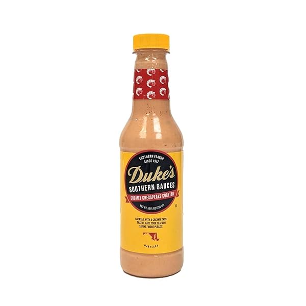 DUKE’S CREAMY CHESAPEAKE COCKTAIL SAUCE, 10 OUNCE (PACK...