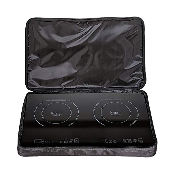 True Induction Portable Double Burner Induction Cooktop w/FREE CARRYING