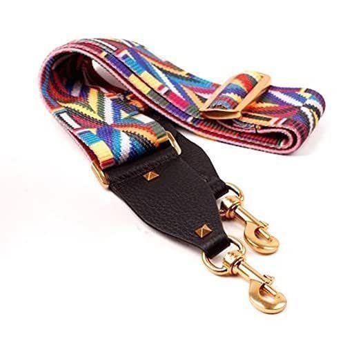 Rockstar Guitar Style Crossbody Bag Strap, Multicolor