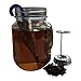 Umbrella Tea Infuser - Stainless Steel with Cute Tea Infuser Stand for Easy Storage & Display - Heat Resistant Silicone Handle (Blue Color)