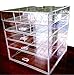 Yieach Large 5 Drawers and 11 Grids Acrylic Makeup Organizer 10