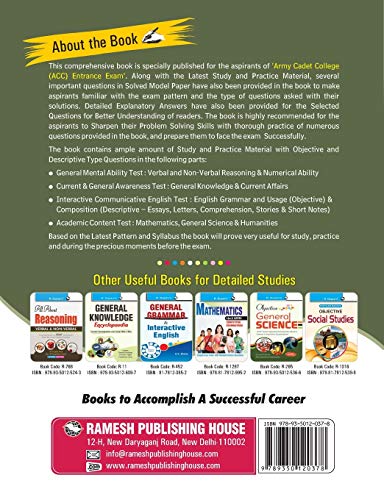 Army Cadet College (ACC) Entrance Exam Guide 1