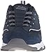 Skechers Sport Women's D'Lites Integrity Fashion Sneaker,Navy/White,8 M US