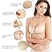Holisouse Mousand Strapless Bra Sticky Adhesive Invisible Push Up Backless Silicone Bra for Woman