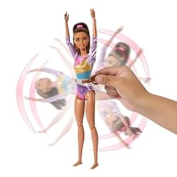 Barbie Gymnastics Doll & Accessories, Playset with