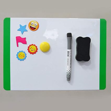 Eleganantamazing pizarra magnética A4 suave pizarra blanca dibujo ...