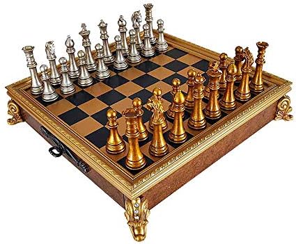 黄金の彫像と彫刻庭の屋外の装飾新しいチェスセットオフィスのデスクトップディスプレイホームリビングルームの装飾子供と大人のための樹脂のチェスの駒 ボードゲーム初心者のクリスマスプレゼント 好評 黄金の彫像と彫刻庭の屋外の装飾新しいチェスセットオフィスのデスクトップディスプレイホームリビングルームの装飾子供と大人のための樹脂のチェスの駒 ボードゲーム初心者のクリスマスプレゼント 好評