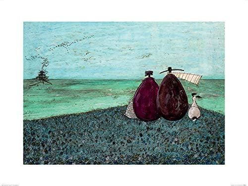 The Art Group"The Same as it Ever was Sam Toft Art Print, Paper, Multi-Colour, 60 x 80 x 1.3 cm